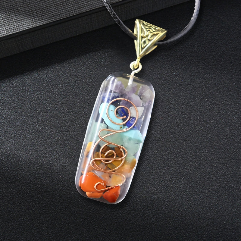 HarmonicAura Orgone Chakra Healing Pendant