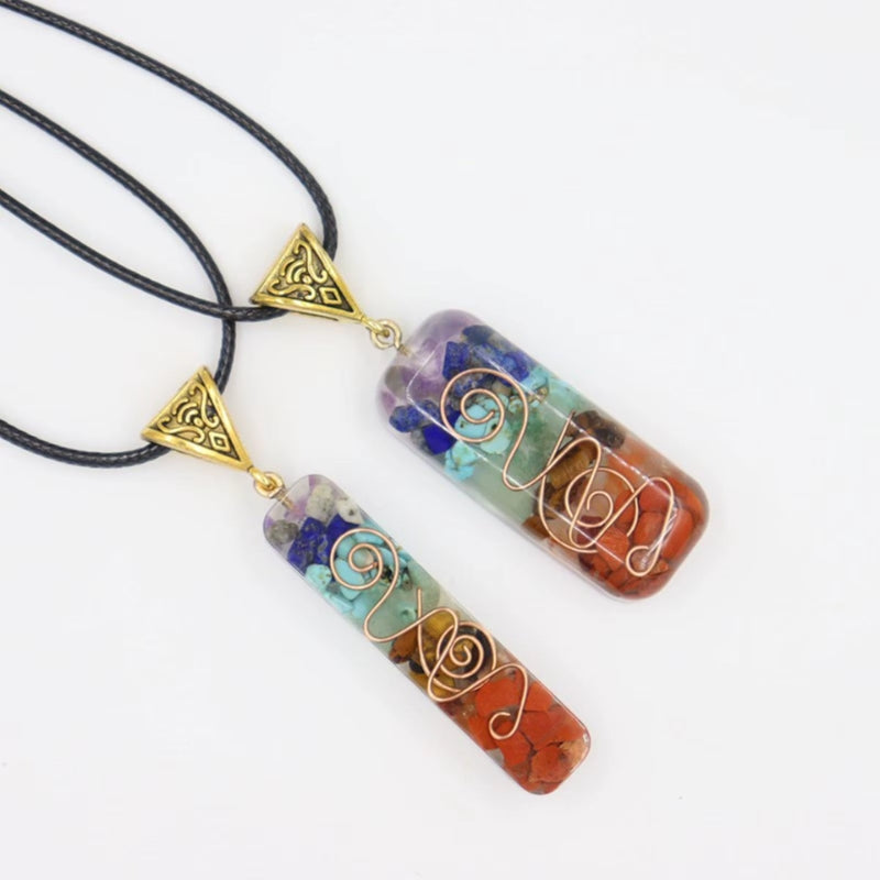 HarmonicAura Orgone Chakra Healing Pendant