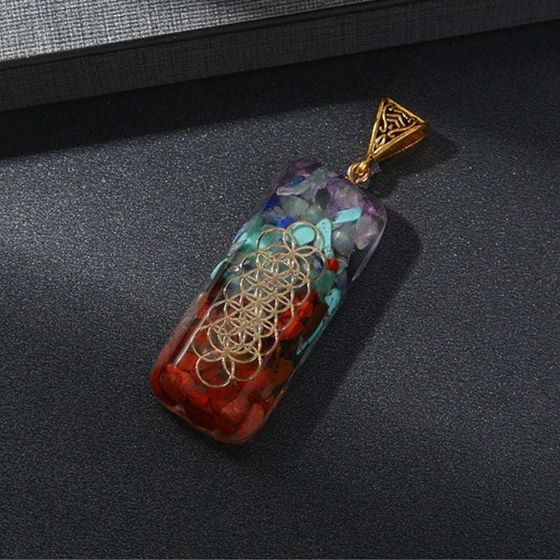 HarmonicAura Orgone Chakra Healing Pendant