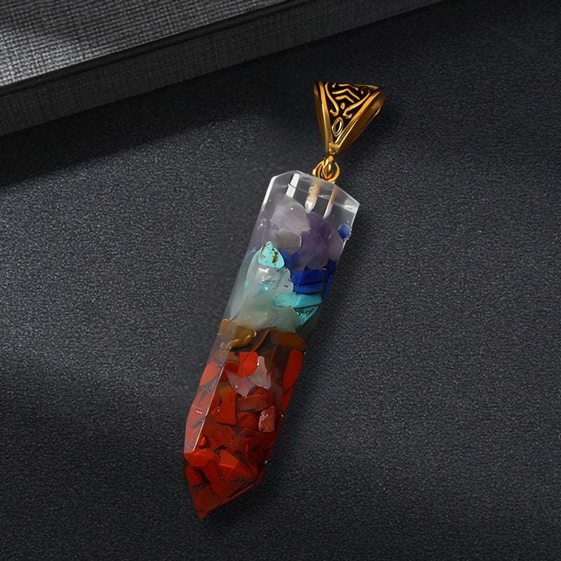 HarmonicAura Orgone Chakra Healing Pendant