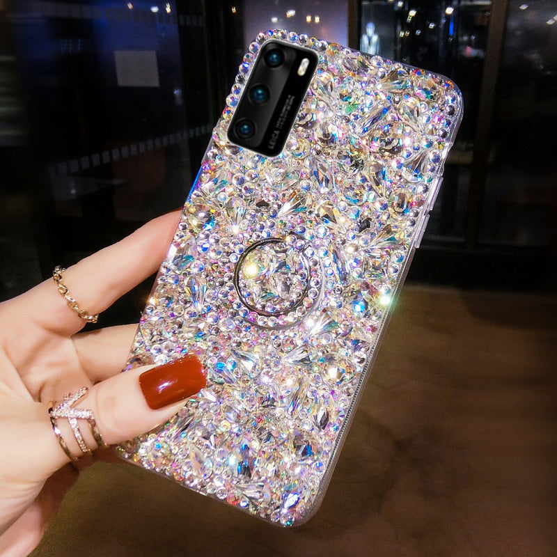 RAMODO Luxury Full Diamond Acrylic Samsung Phone Case