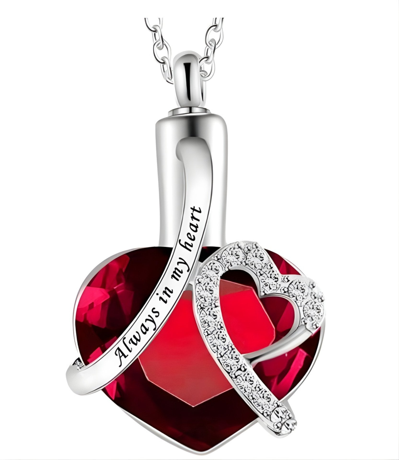 HEARTFELT ASHES: Heart Urn & Perfume Pendant | RAMODO JEWELRY