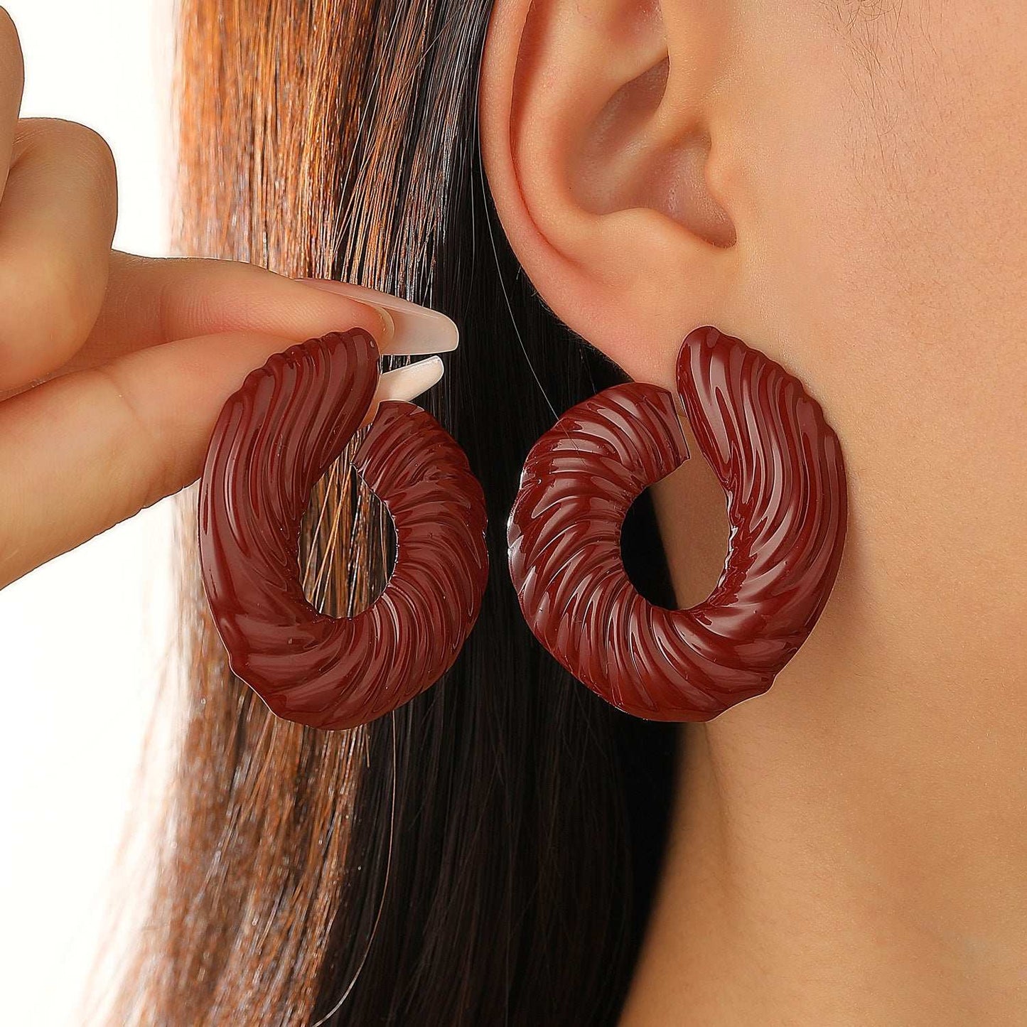 SWIRL EARRINGS