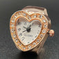 HEARTFELT TIMEPIECE RING WATCH