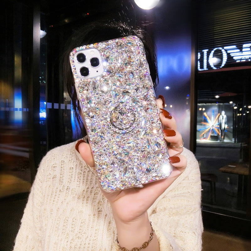 RAMODO Luxury Full Diamond Acrylic Samsung Phone Case
