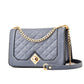 The Quilted Chic - Quilted Chain Strap Bag with Embroidered Detail