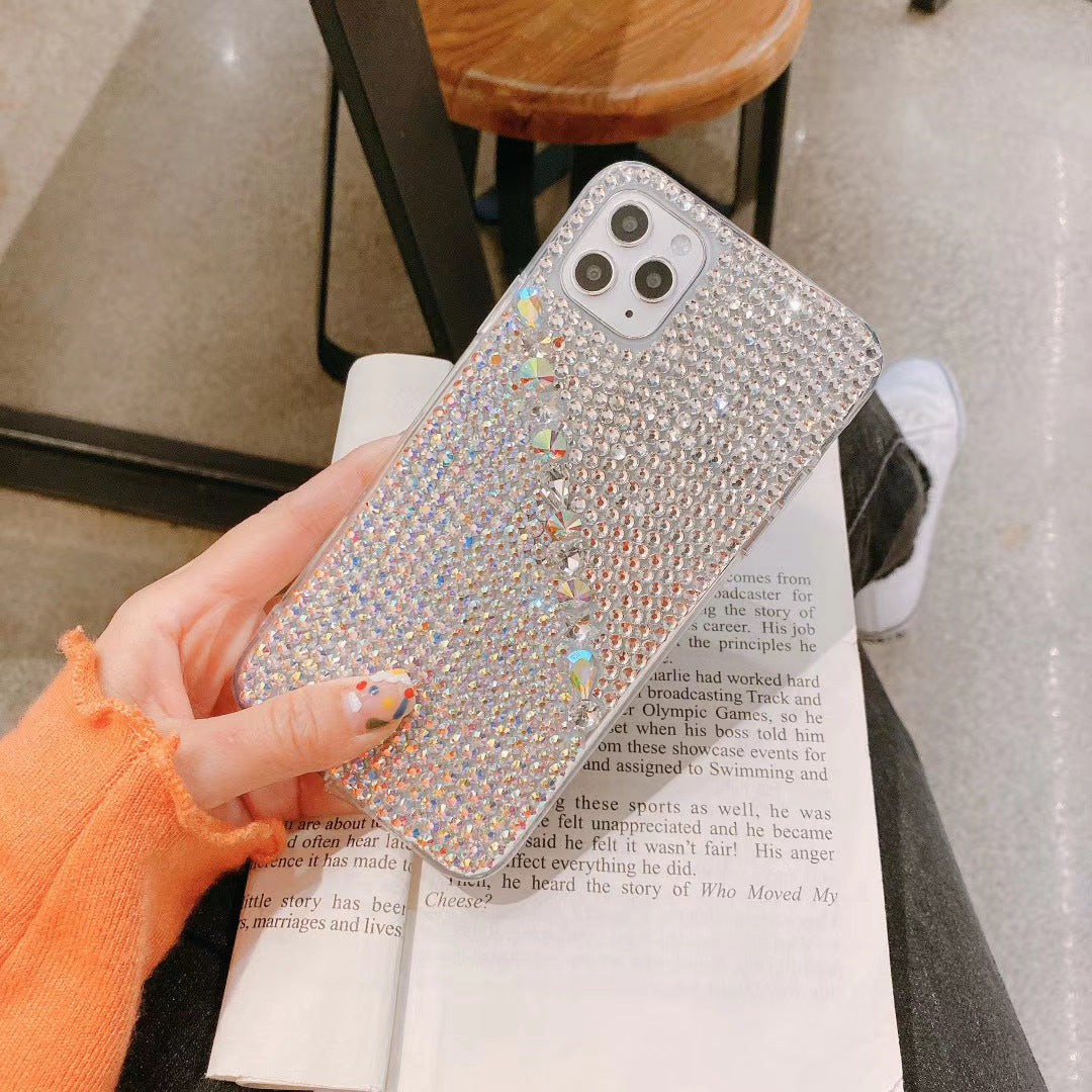 RAMODO Full Diamond Rhinestone Plating iPhone Case