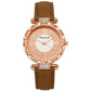 Diamond-encrusted Starry Belt Women's Quartz Watch - RAMODO JEWELRY