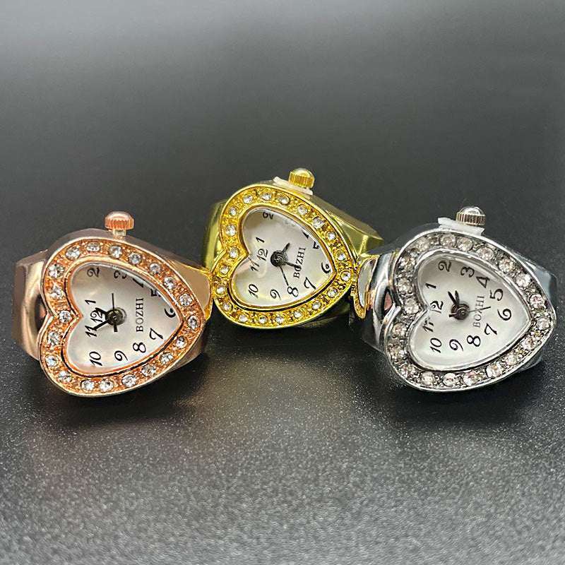 HEARTFELT TIMEPIECE RING WATCH