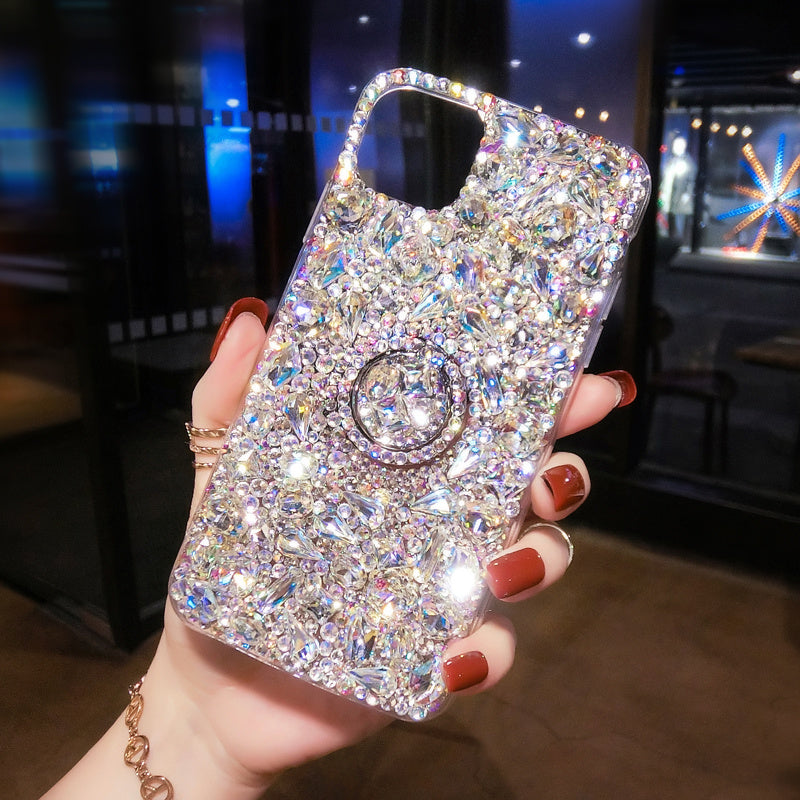 RAMODO Luxury Full Diamond Acrylic Samsung Phone Case