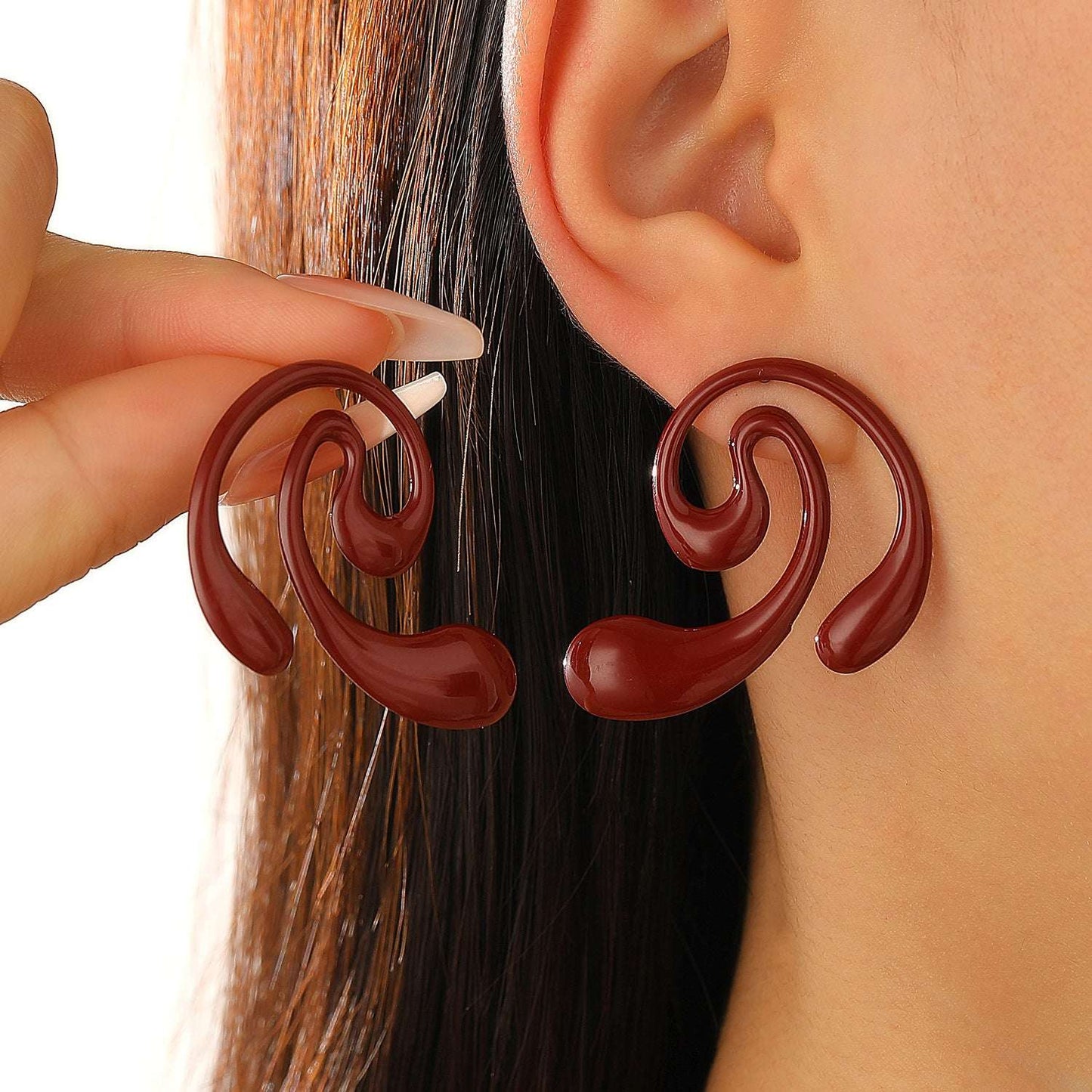 SWIRL EARRINGS