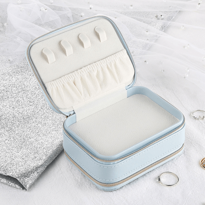 ADORNA Dual-Layer Travel Jewelry Organizer with Mirror | RAMODO JEWELRY