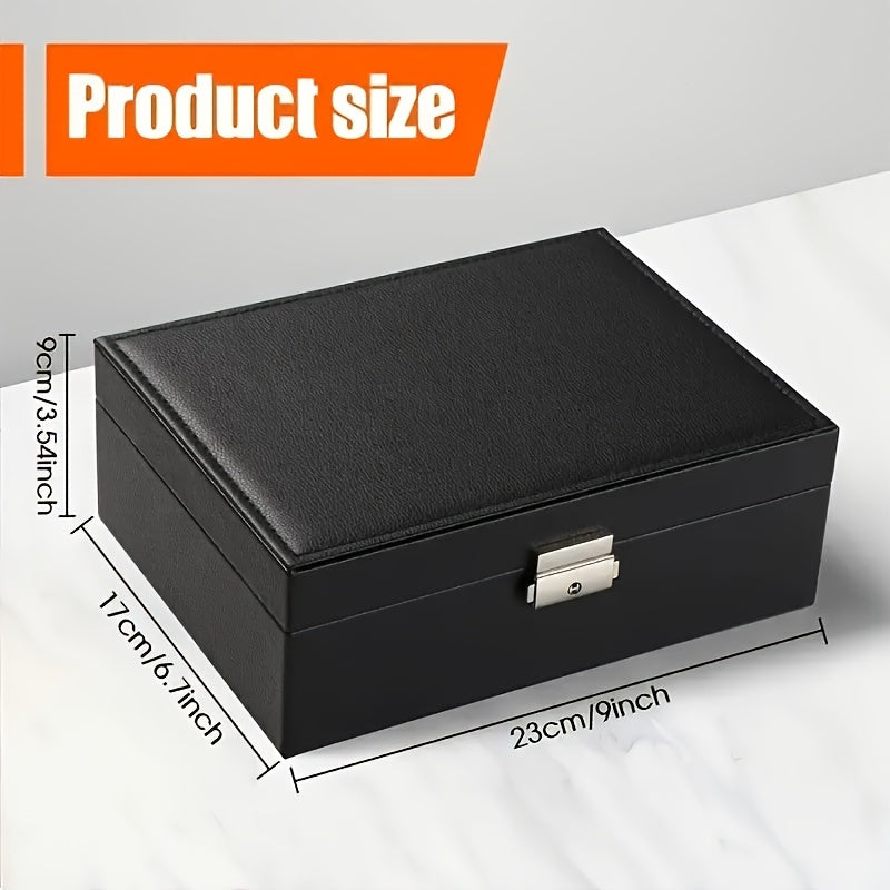 BLING BURROW Luxury Jewelry Box with Lock & Key | RAMODO JEWELRY