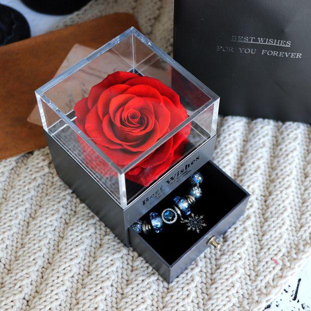 ETERNAL LOVE Rose Gift Box | RAMODO JEWELRY