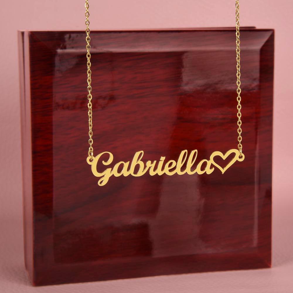 EVERLASTING LOVE: Personalized Name Necklace for Daughter | RAMODO JEWELRY