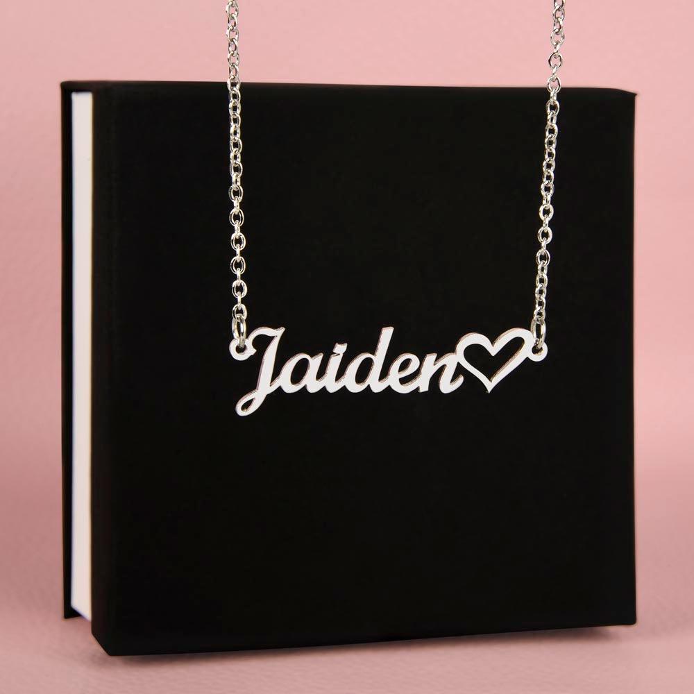 EVERLASTING LOVE: Personalized Name Necklace for Daughter | RAMODO JEWELRY