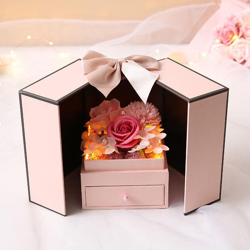 FIREFLY LOVE Light-Up Double-Door Gift Box  RAMODO JEWELRY
