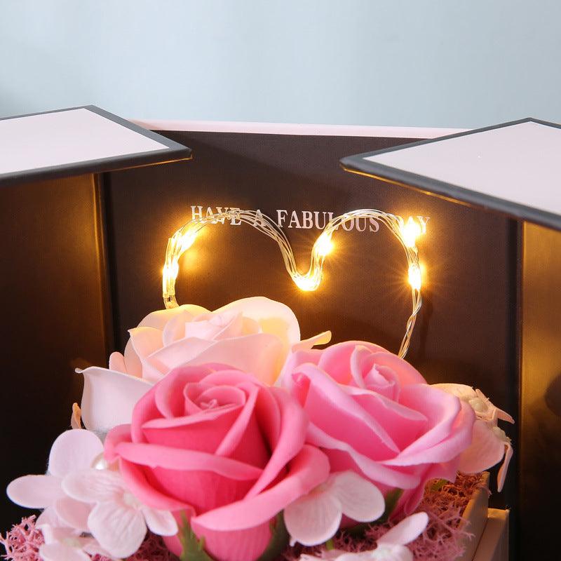 FIREFLY LOVE Light-Up Double-Door Gift Box  RAMODO JEWELRY