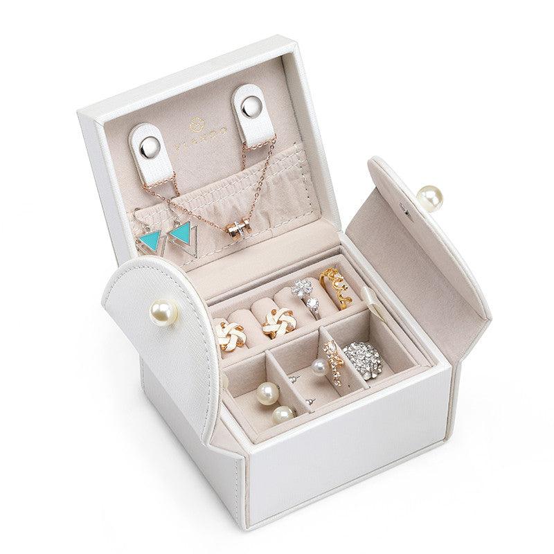 GLITTER GROTTO Compact Travel Jewelry Organizer Box | RAMODO JEWELRY