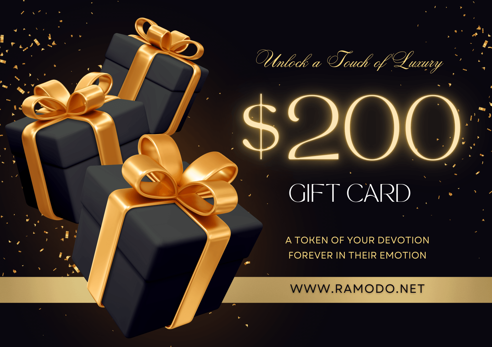RAMODO JEWELRY Gift Cards - RAMODO JEWELRY