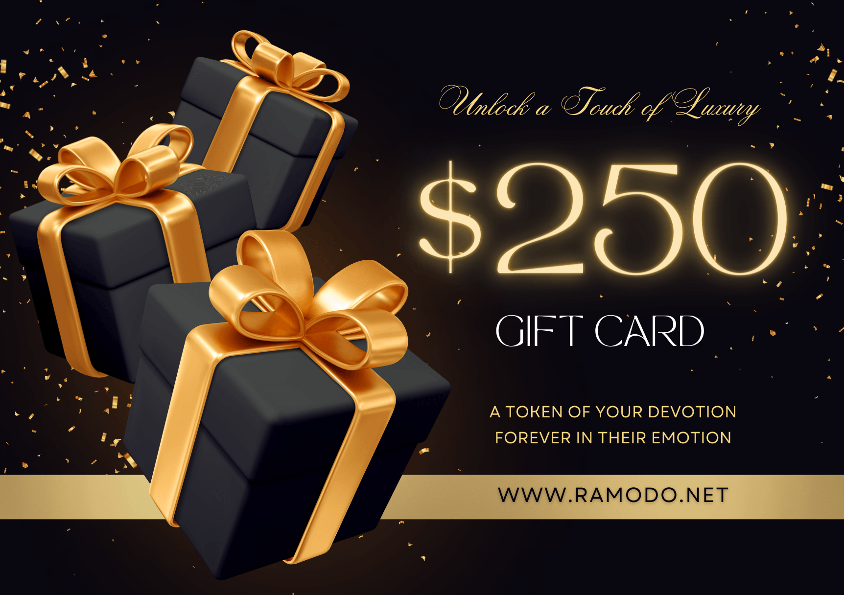 RAMODO JEWELRY Gift Cards - RAMODO JEWELRY