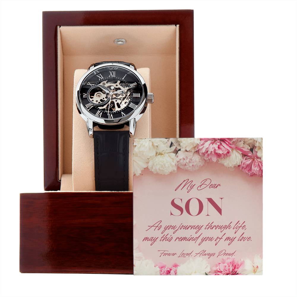 HEART'S PULSE Watch: A Timeless Son's Gift | RAMODO JEWELRY