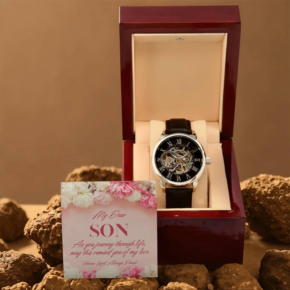 HEART'S PULSE Watch: A Timeless Son's Gift | RAMODO JEWELRY