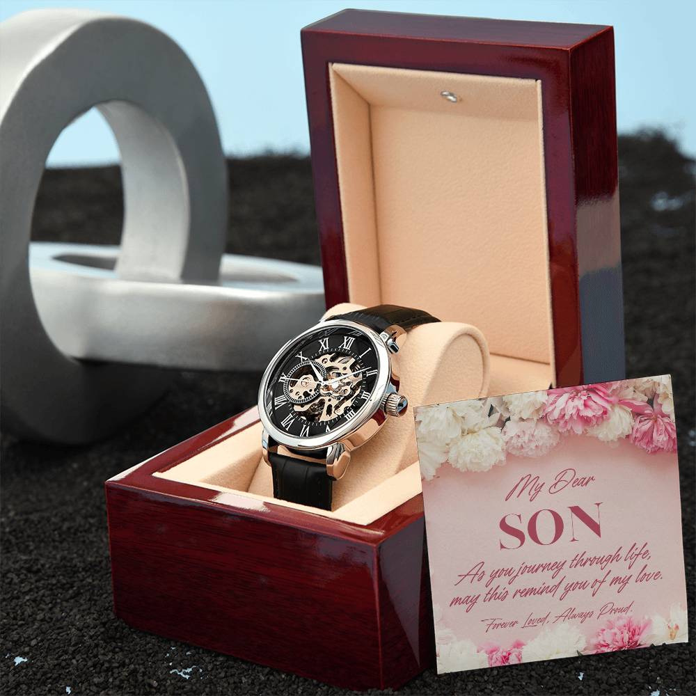 HEART'S PULSE Watch: A Timeless Son's Gift | RAMODO JEWELRY