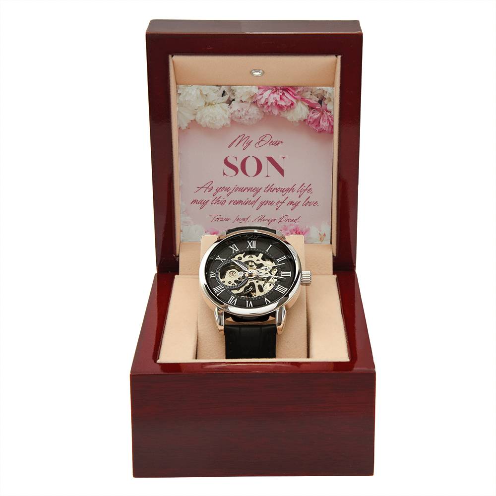 HEART'S PULSE Watch: A Timeless Son's Gift | RAMODO JEWELRY