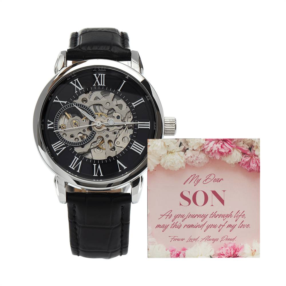 HEART'S PULSE Watch: A Timeless Son's Gift | RAMODO JEWELRY