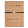 HEART WISH Bracelet | Make A Wish Charm & Cord | RAMODO JEWELRY