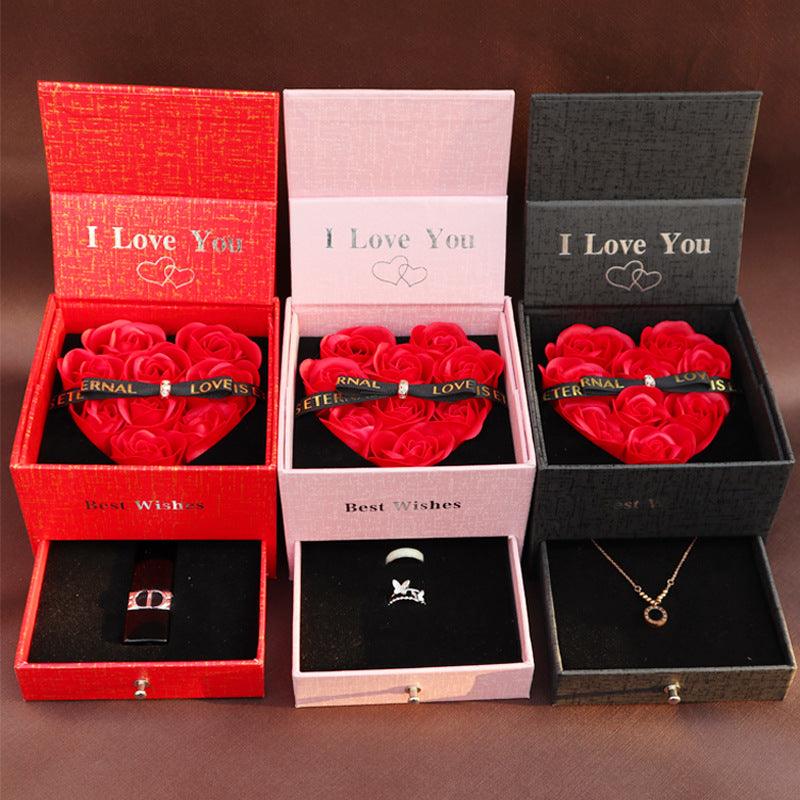 LOVE'S LUMINOUS Eternal Rose Gift Box | RAMODO JEWELRY