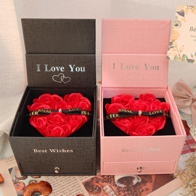LOVE'S LUMINOUS Eternal Rose Gift Box | RAMODO JEWELRY