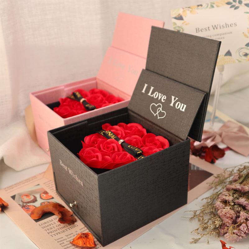 LOVE'S LUMINOUS Eternal Rose Gift Box | RAMODO JEWELRY