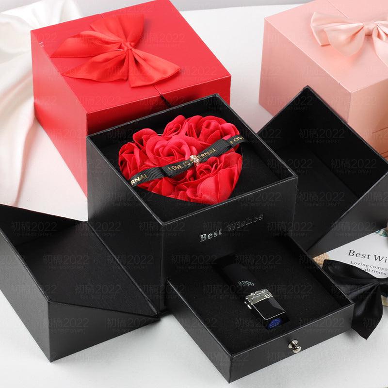 LOVE'S LUMINOUS Eternal Rose Gift Box | RAMODO JEWELRY
