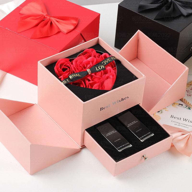 LOVE'S LUMINOUS Eternal Rose Gift Box | RAMODO JEWELRY