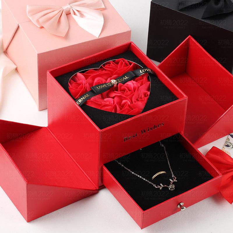 LOVE'S LUMINOUS Eternal Rose Gift Box | RAMODO JEWELRY