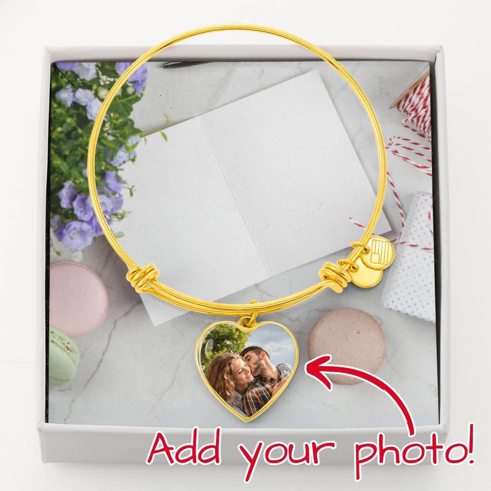 MEM LOCKET: Personalized Photo Locket Bangle | RAMODO JEWELRY