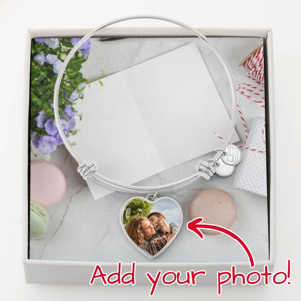 MEM LOCKET: Personalized Photo Locket Bangle | RAMODO JEWELRY