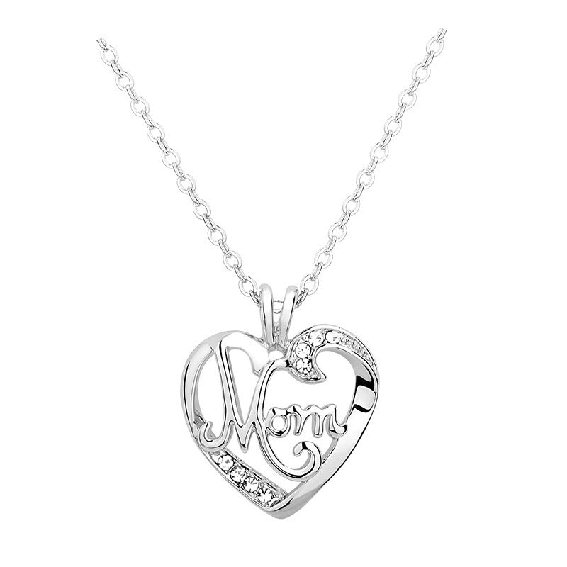MOTHER'S EMBRACE Heart Necklace | Gift for Mom | RAMODO JEWELRY