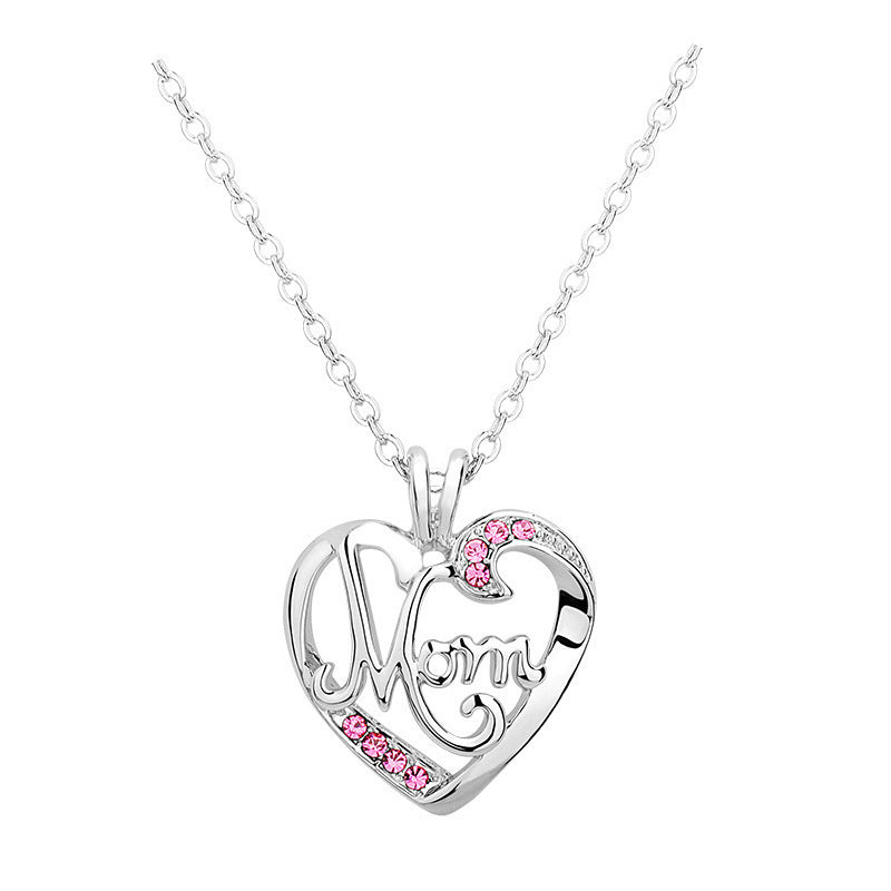 MOTHER'S EMBRACE Heart Necklace | Gift for Mom | RAMODO JEWELRY