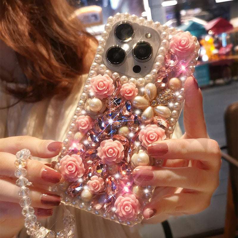 RAMODO Blossom Glam Crystal Bracelet iPhone Case