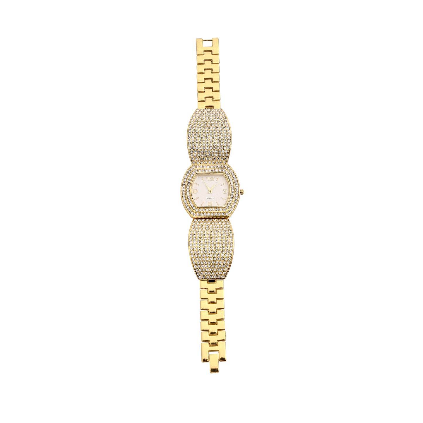 Fashion Steel Belt Quartz Watch Full Diamond Ladies - RAMODO JEWELRY