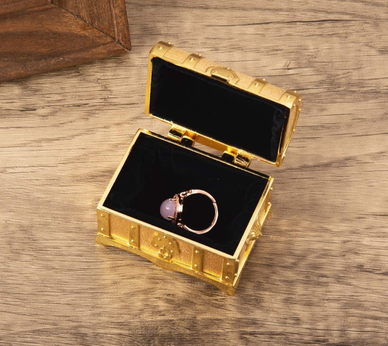 OPEN SESAME Mini Pirate Treasure Chest Jewelry Box | RAMODO JEWELRY