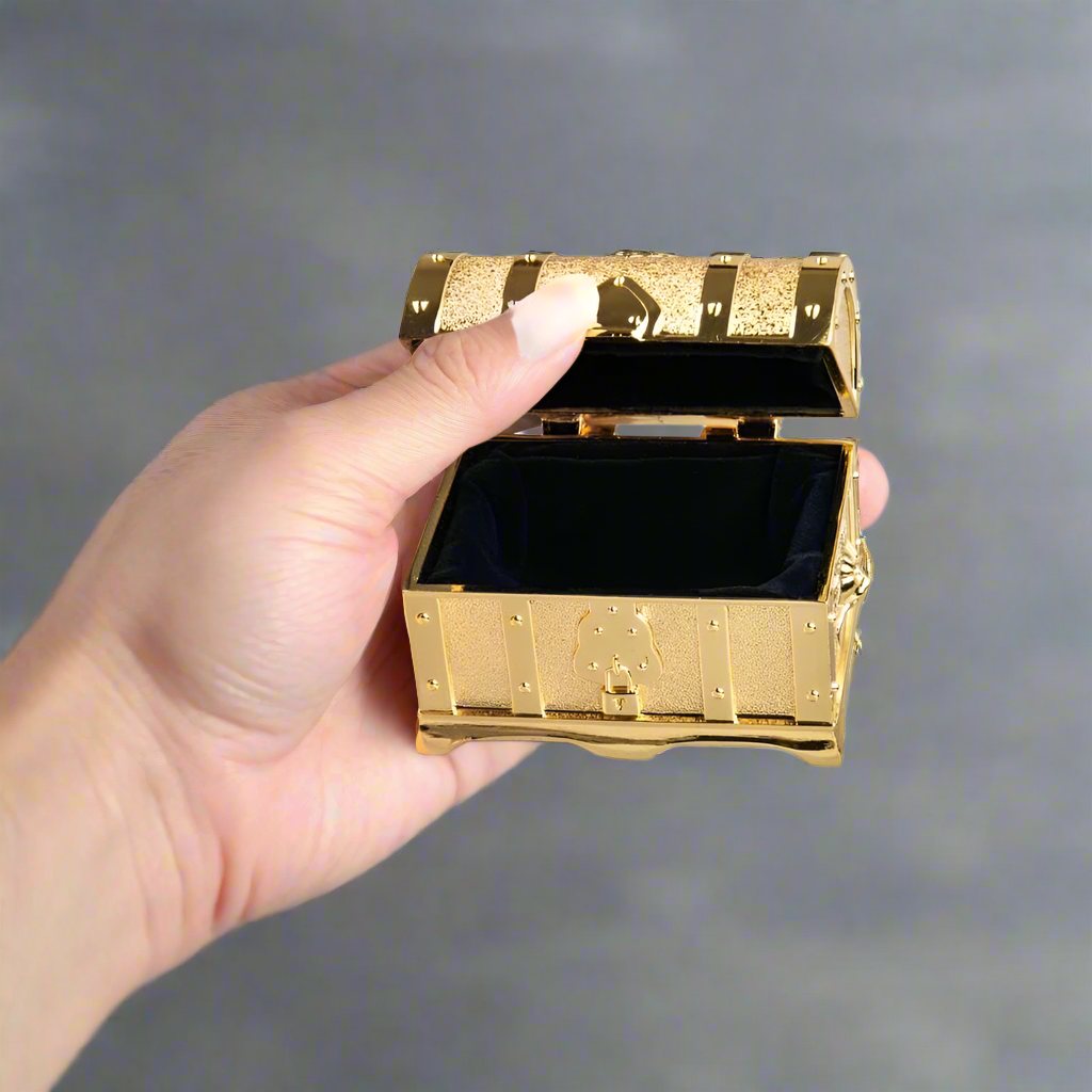 OPEN SESAME Mini Pirate Treasure Chest Jewelry Box | RAMODO JEWELRY