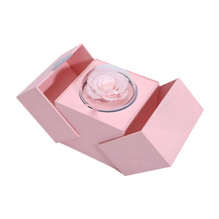 PETAL PERCH Eternal Flower Display Gift Box | RAMODO JEWELRY