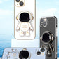 RAMODO 3D Astronaut Anti-Drop Electroplating Phone Case