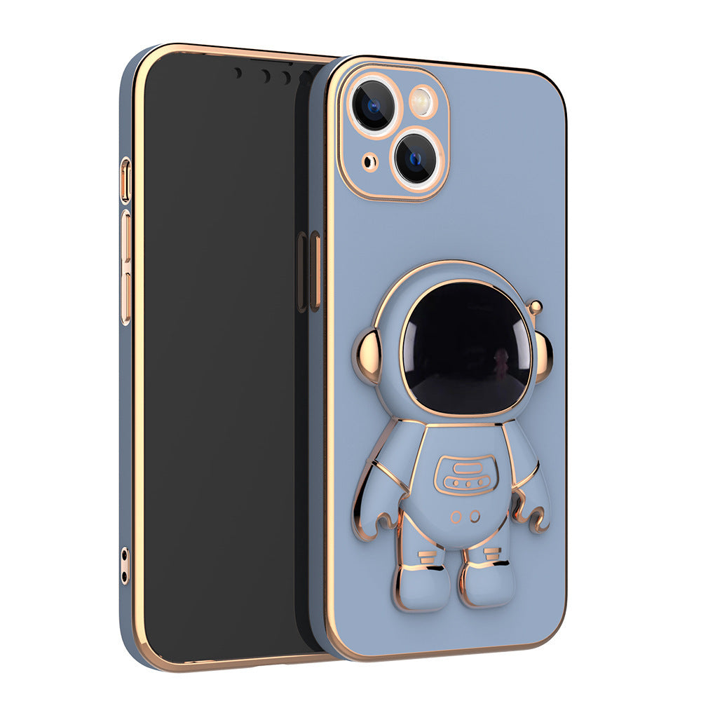 RAMODO 3D Astronaut Anti-Drop Electroplating Phone Case