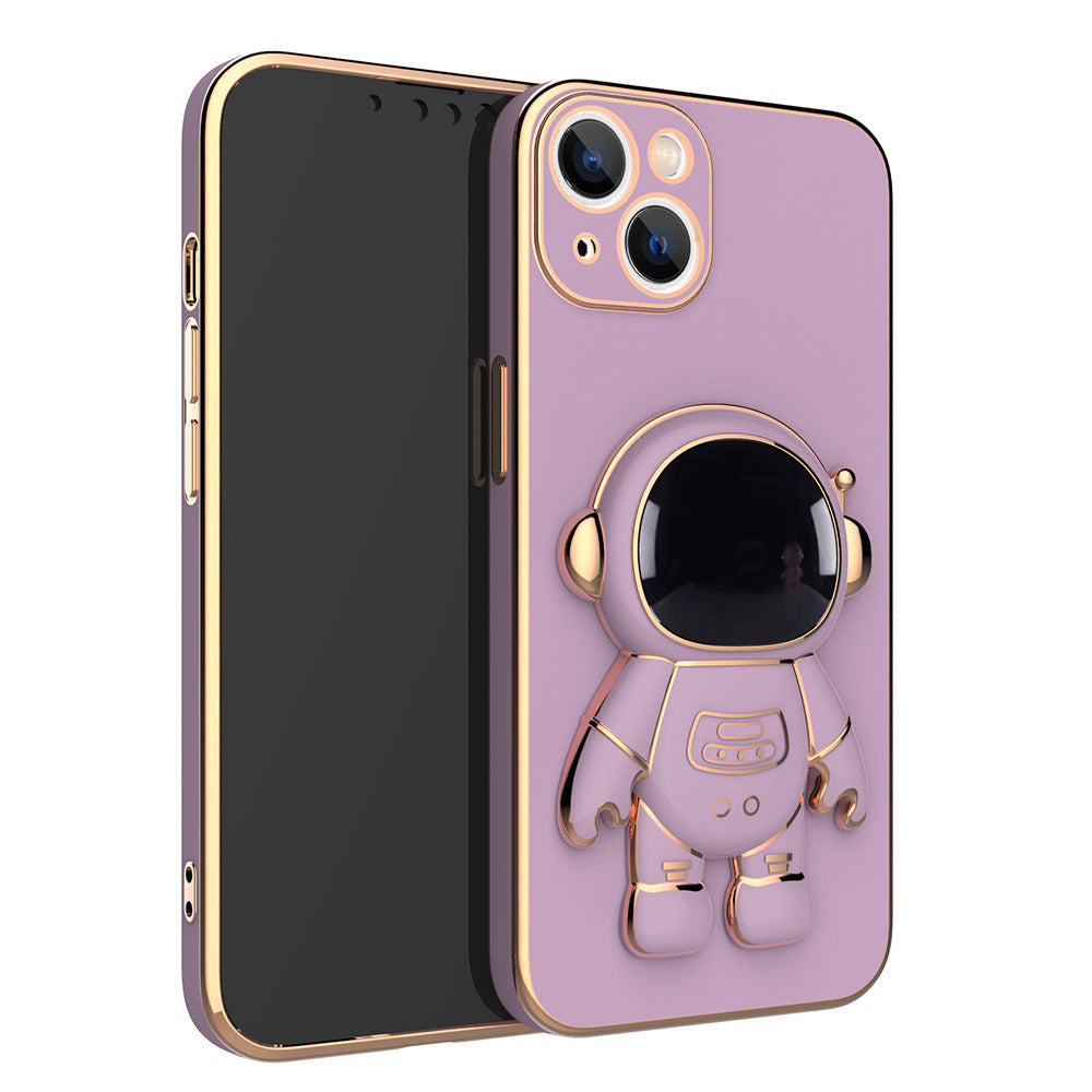 RAMODO 3D Astronaut Anti-Drop Electroplating Phone Case