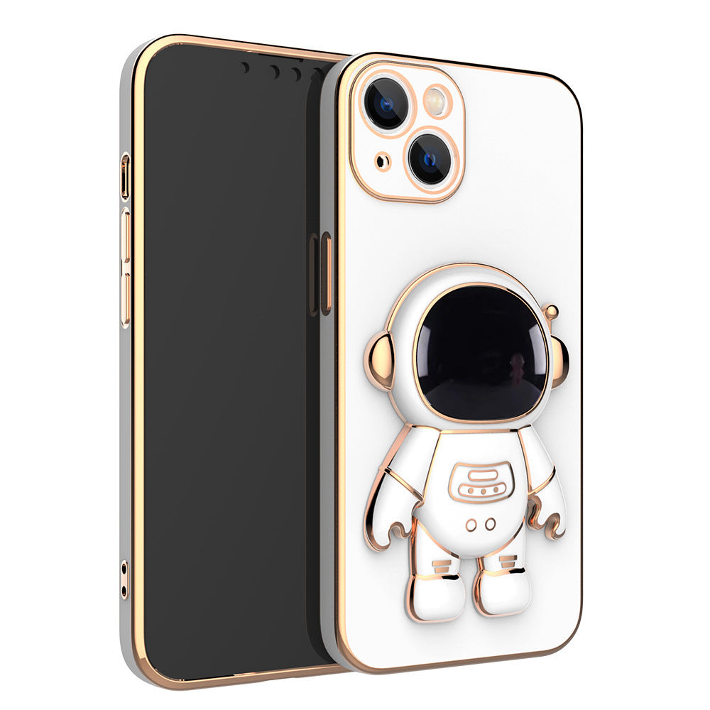 RAMODO 3D Astronaut Anti-Drop Electroplating Phone Case